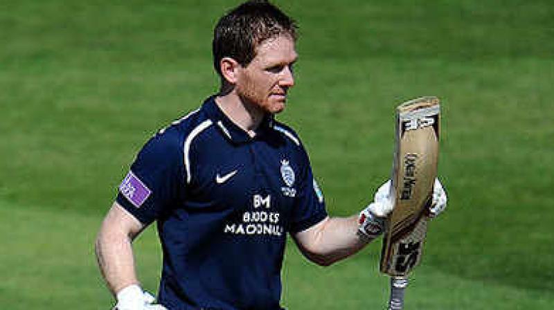 Morgan warms up for Australia series with Middlesex ton Morgan warms up for Australia series with Middlesex ton