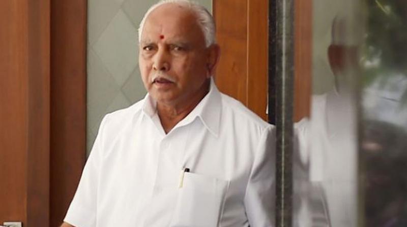 Karnataka BJP president B S Yeddyurappa