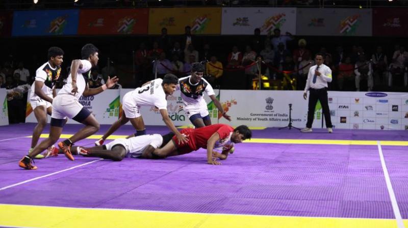 Chandigarh win Kabaddi boys under-21 gold Chandigarh win Kabaddi boys under-21 gold