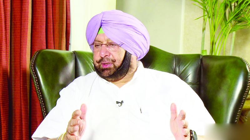 Punjab Chief Minister Captain Amarinder Singh