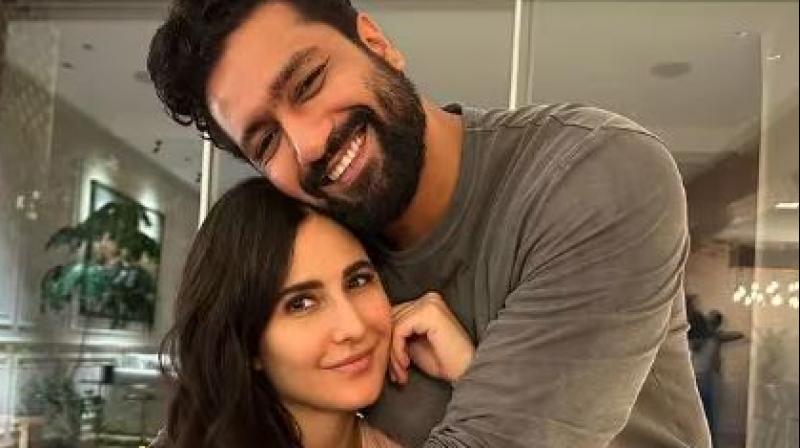 Vicky Kaushal with Katrina Kaif 