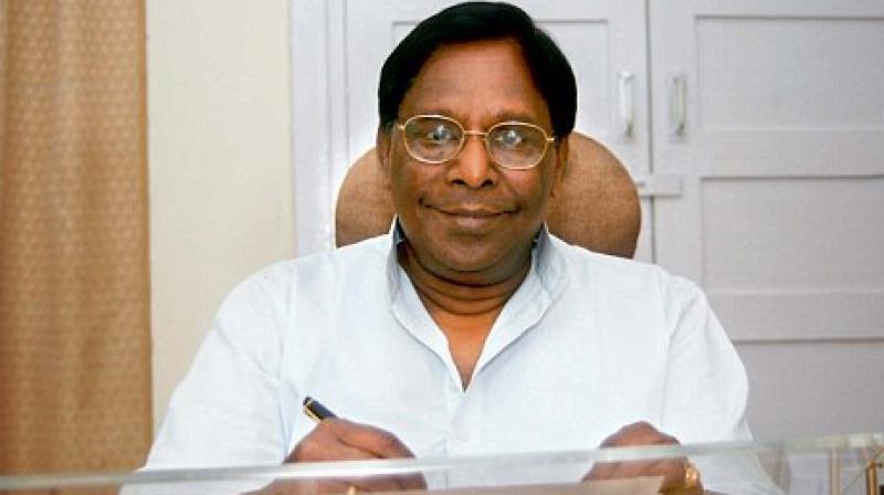 Chief Minister V Narayanasamy Chief Minister V Narayanasamy