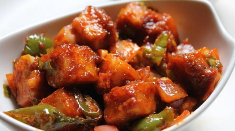  Paneer Chili