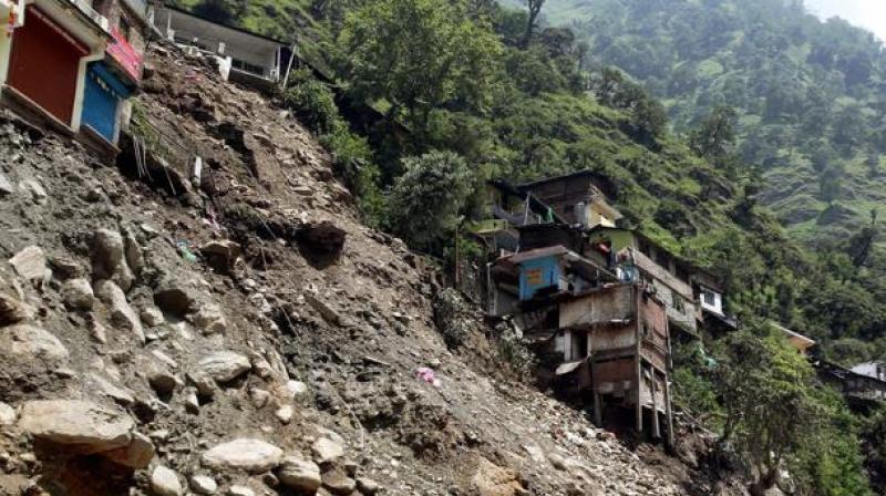 Landslide in Uttarkashi Landslide in Uttarkashi