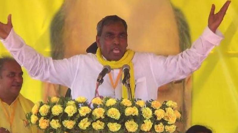 Uttar Pradesh Minister Om Prakash Rajbhar Uttar Pradesh Minister Om Prakash Rajbhar