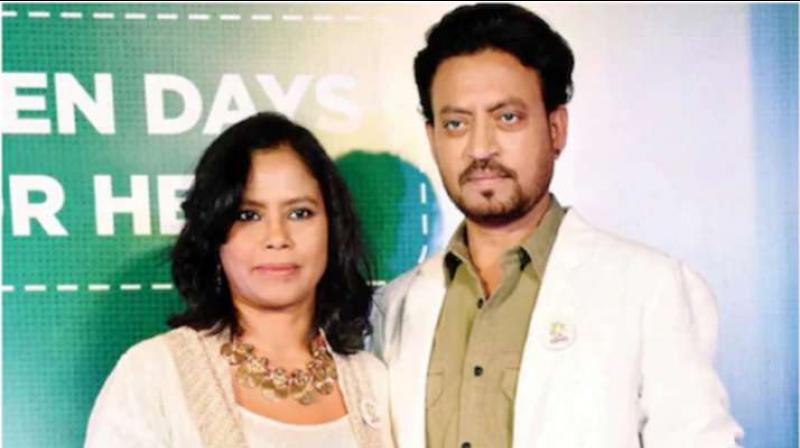 Irrfan Khan and Sutapa Sikdar