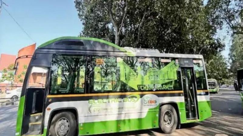 Electric Buses in Chandigarh