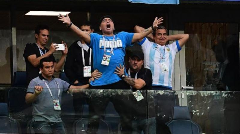 Maradona says 'I am fine' after World Cup health scare Maradona says 'I am fine' after World Cup health scare
