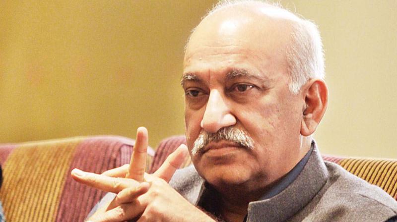 Union minister M J Akbar Union minister M J Akbar