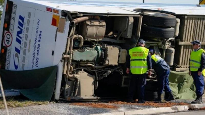 Road Accident at Australia