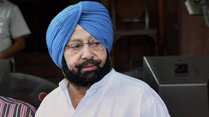 Punjab Minister Captain Amarinder Singh