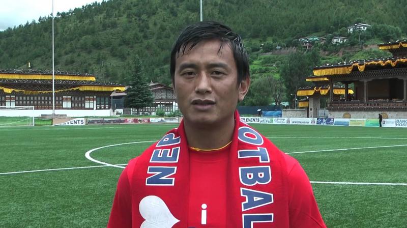 Former India football skipper Baichung Bhutia Former India football skipper Baichung Bhutia