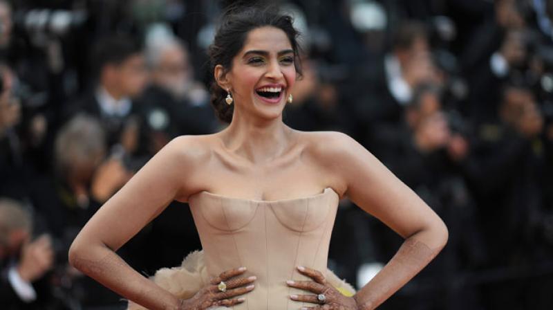 Sonam Kapoor at Cannes 2018