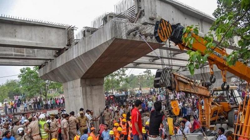 Flyover collapse poses question mark on UP Bridge Corporation Flyover collapse poses question mark on UP Bridge Corporation