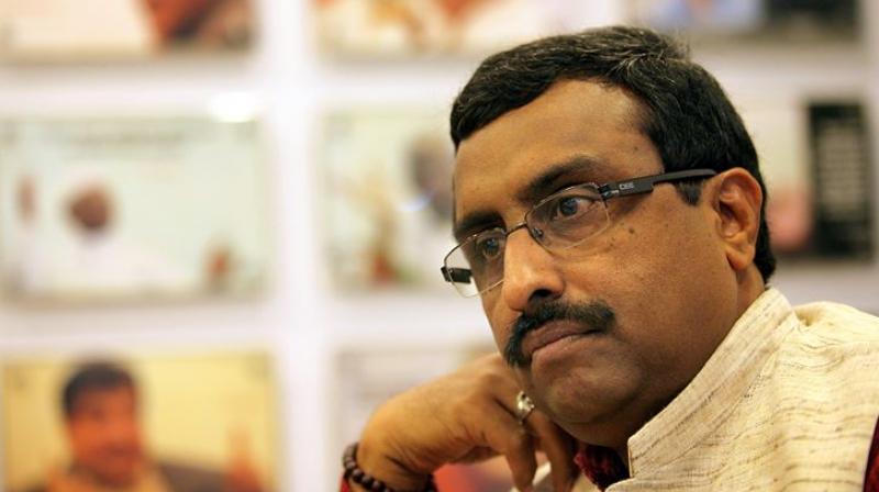 BJP general secretary Ram Madhav BJP general secretary Ram Madhav