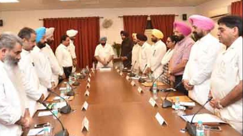 Punjab Cabinet observes 2-Minute silence in memory of Balramji Dass Tandon