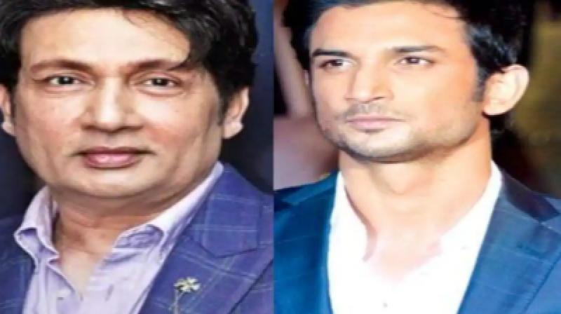 Shekhar Suman and Sushant Singh Rajput Shekhar Suman and Sushant Singh Rajput