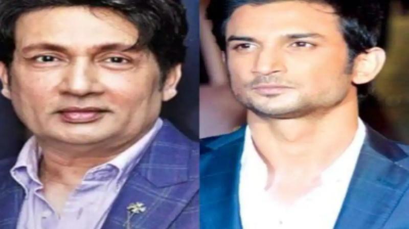 Shekhar Suman and Sushant Singh Rajput