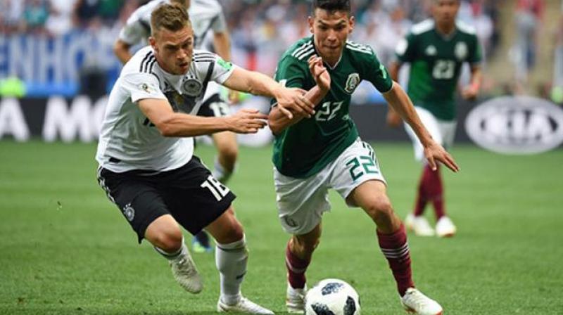 Germany crash to Mexico Germany crash to Mexico