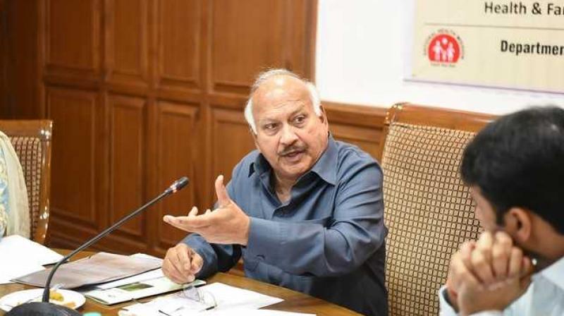 Health Minister Brahm Mohindra Health Minister Brahm Mohindra