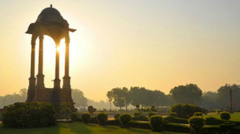 Pleasant morning in Delhi Pleasant morning in Delhi