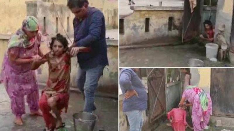 Haryana woman locked up in toilet Haryana woman locked up in toilet