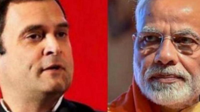 Rahul Gandhi and Narendra Modi Rahul Gandhi and Narendra Modi
