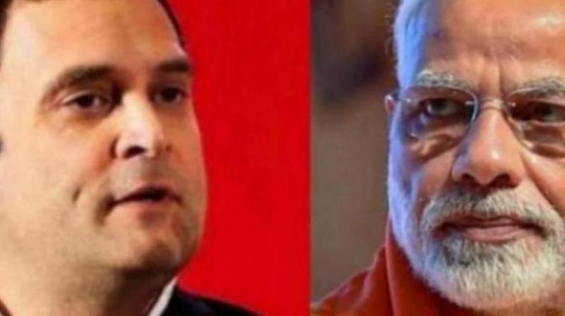 Rahul Gandhi and Narendra Modi Rahul Gandhi and Narendra Modi