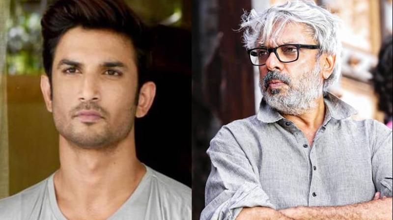 Sushant Singh Rajput and Sanjay Leela Bhansali Sushant Singh Rajput and Sanjay Leela Bhansali