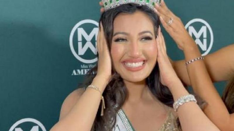 Miss World America 2021- Shree Saini Miss World America 2021- Shree Saini