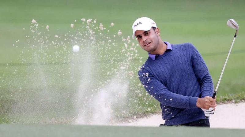 Gritty Indian golfer Shubhankar Sharma Gritty Indian golfer Shubhankar Sharma