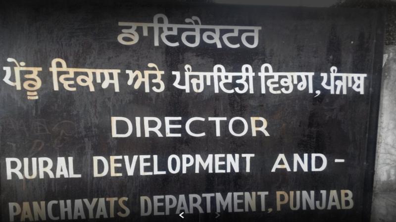 Rural Development And Panchayats Department Rural Development And Panchayats Department