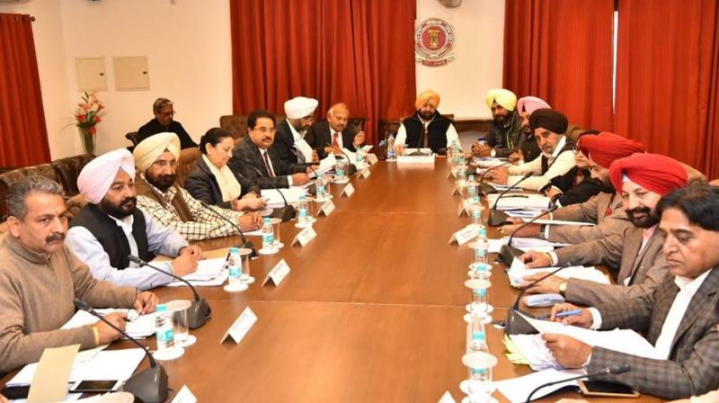 Punjab Cabinet Meeting