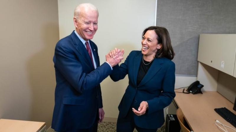 Joe Biden and Kamala Harris