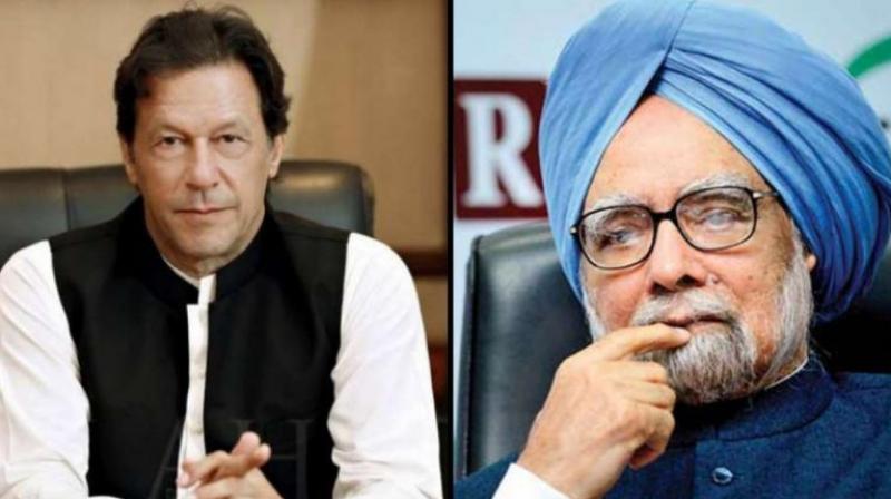 Imran Khan and Manmohan Singh Imran Khan and Manmohan Singh