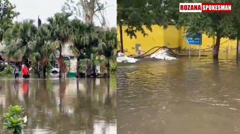 Charkhi Dadri, Haryana Faces Severe Waterlogging Due to Continuous Rain Charkhi Dadri, Haryana Faces Severe Waterlogging Due to Continuous Rain