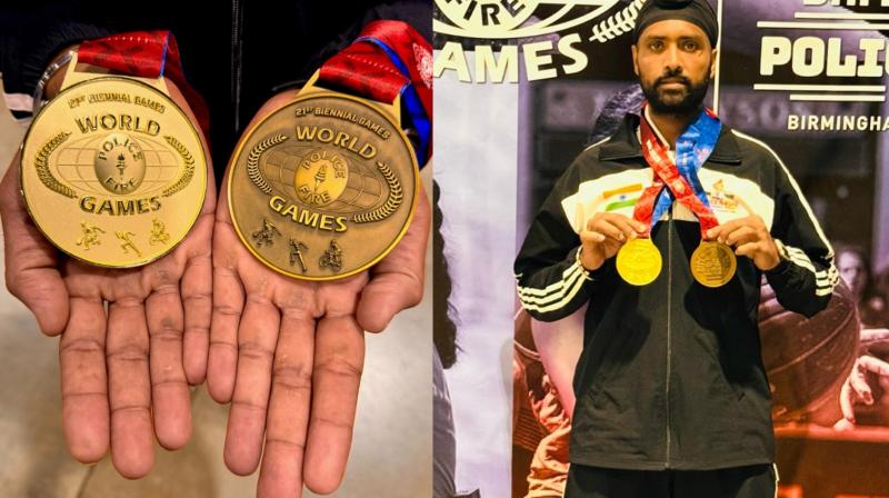 Manjit Singh Wins for India at World Police and Fire Games 2025 Manjit Singh Wins for India at World Police and Fire Games 2025