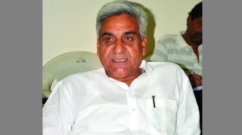 MP Sunderlal Tiwari