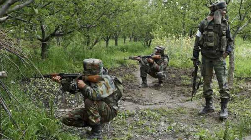 Army foils infiltration bid, three militants killed Army foils infiltration bid, three militants killed
