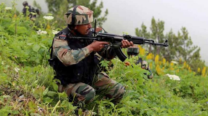 Army today foiled an infiltration bid along the Line of Control Army today foiled an infiltration bid along the Line of Control