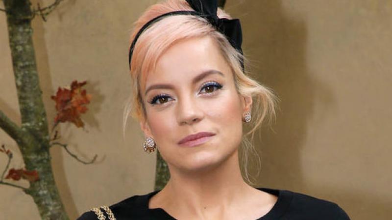 Singer Lily Allen Singer Lily Allen