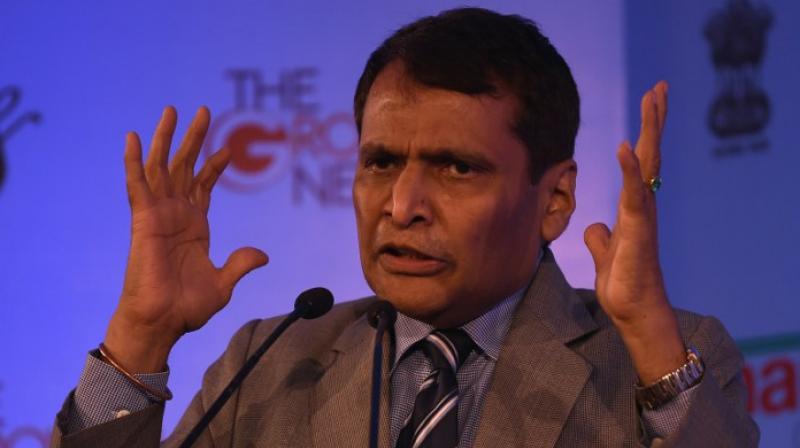 Commerce Minister Suresh Prabhu Commerce Minister Suresh Prabhu