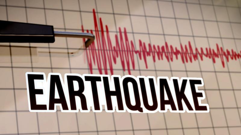 Earthquake measuring 2.8 on the Richter scale