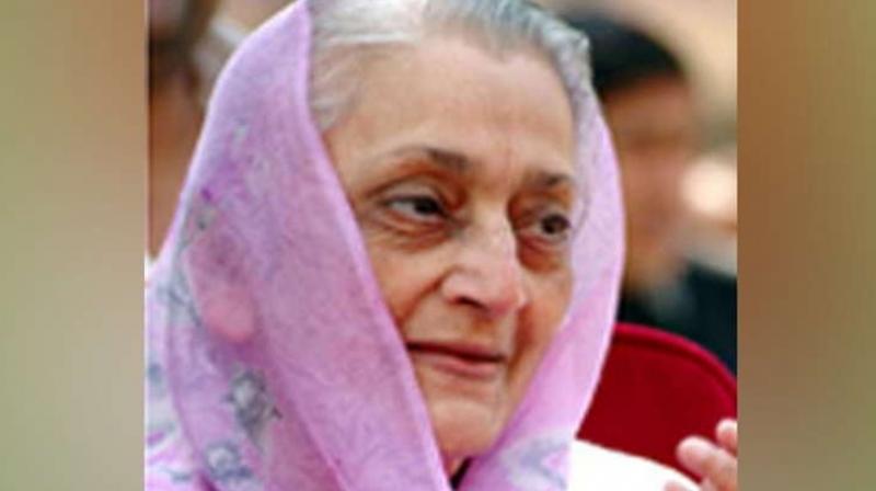 Rajmata Krishna Kumari passes away Rajmata Krishna Kumari passes away