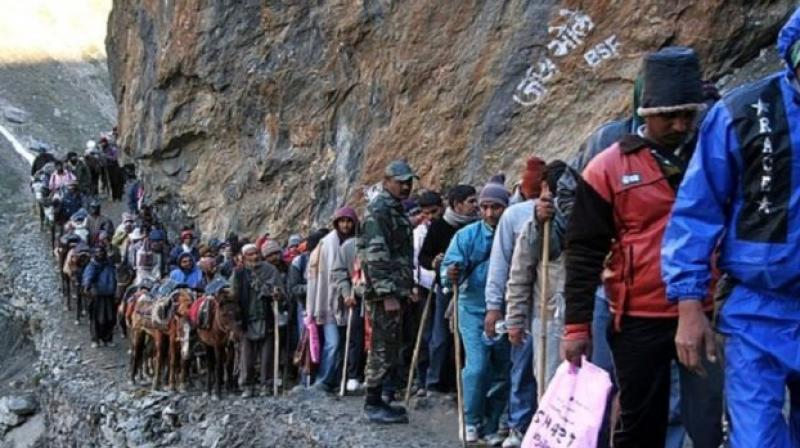 3 pilgrims die during Amarnath yatra 3 pilgrims die during Amarnath yatra