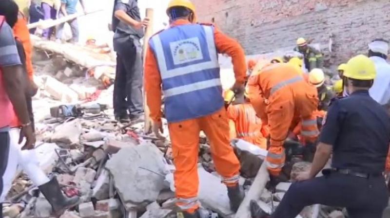 Building Collapses in Uttar Pradesh