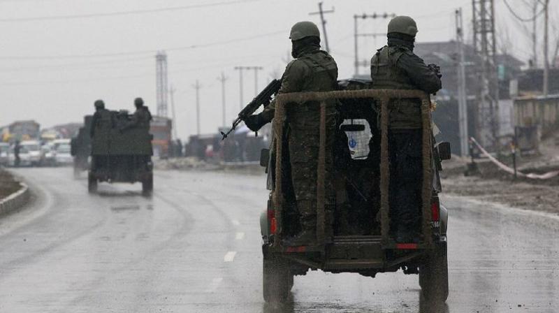 Army has deployed nine security columns Army has deployed nine security columns