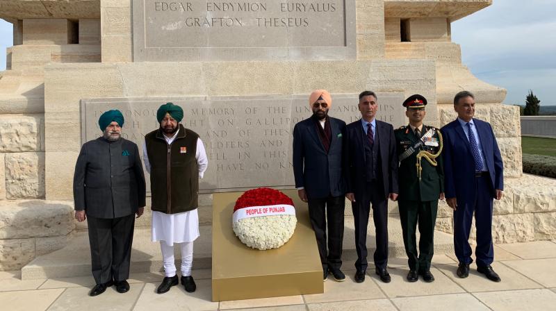 Capt Pays Homage To WWI Soldiers