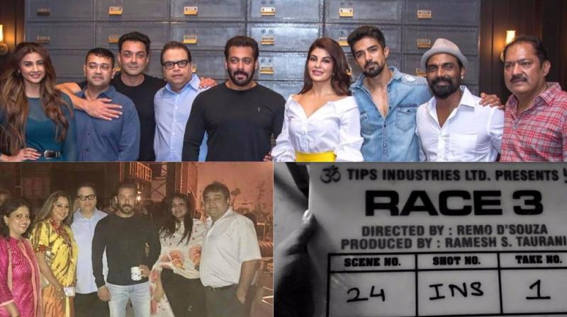 Race 3' set Race 3' set