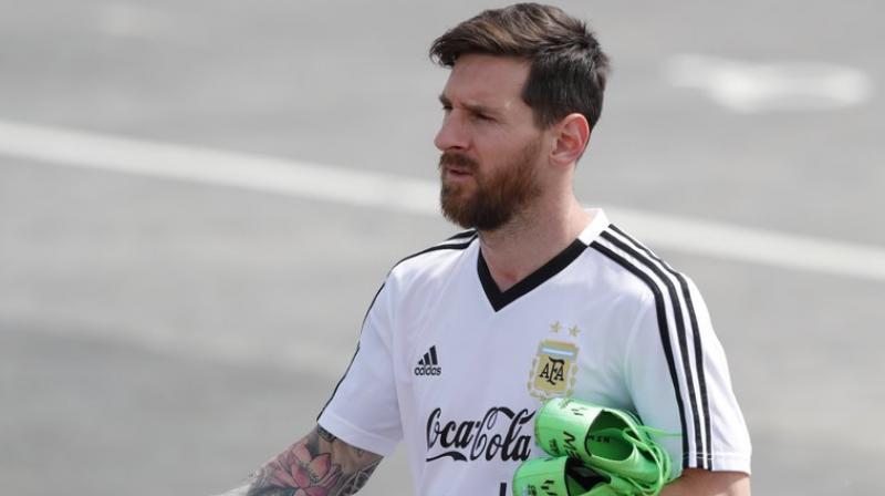 Messi is running out Messi is running out